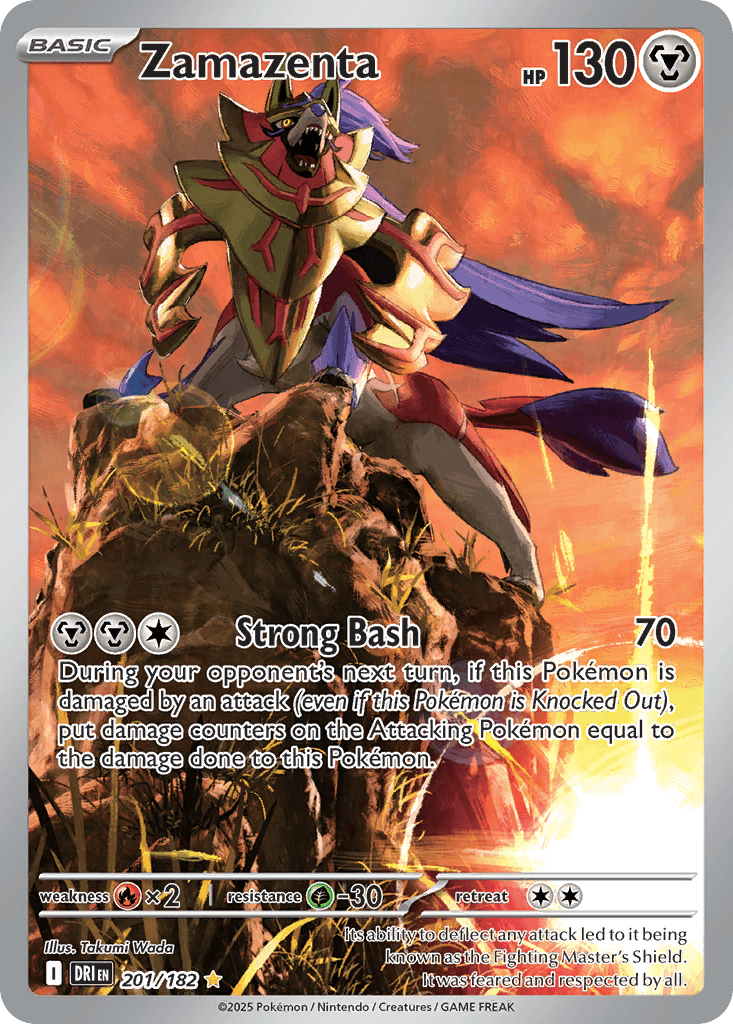 Zamazenta Destined Rivals card