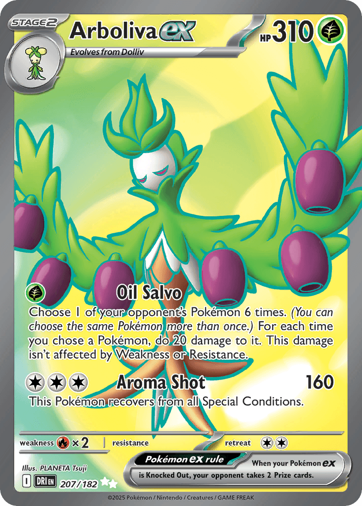 Arboliva ex Destined Rivals card