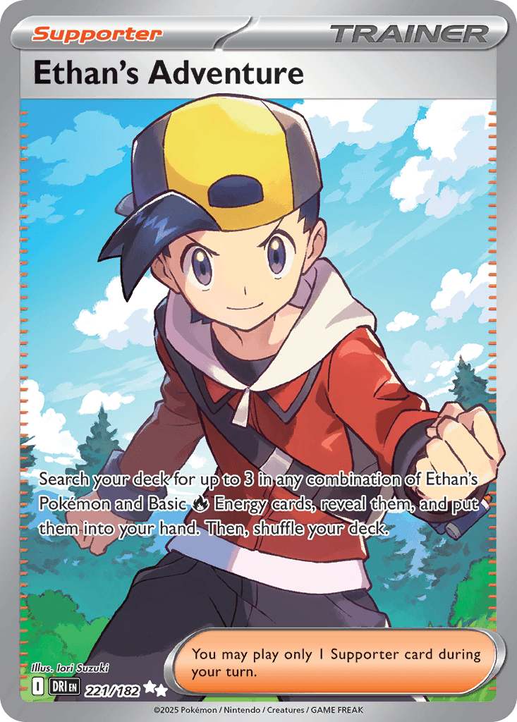 Ethan's Adventure Destined Rivals card
