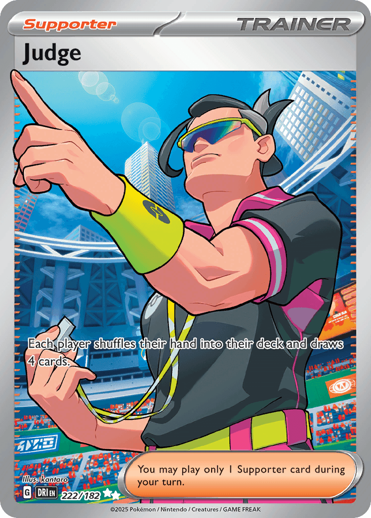 Judge Destined Rivals card