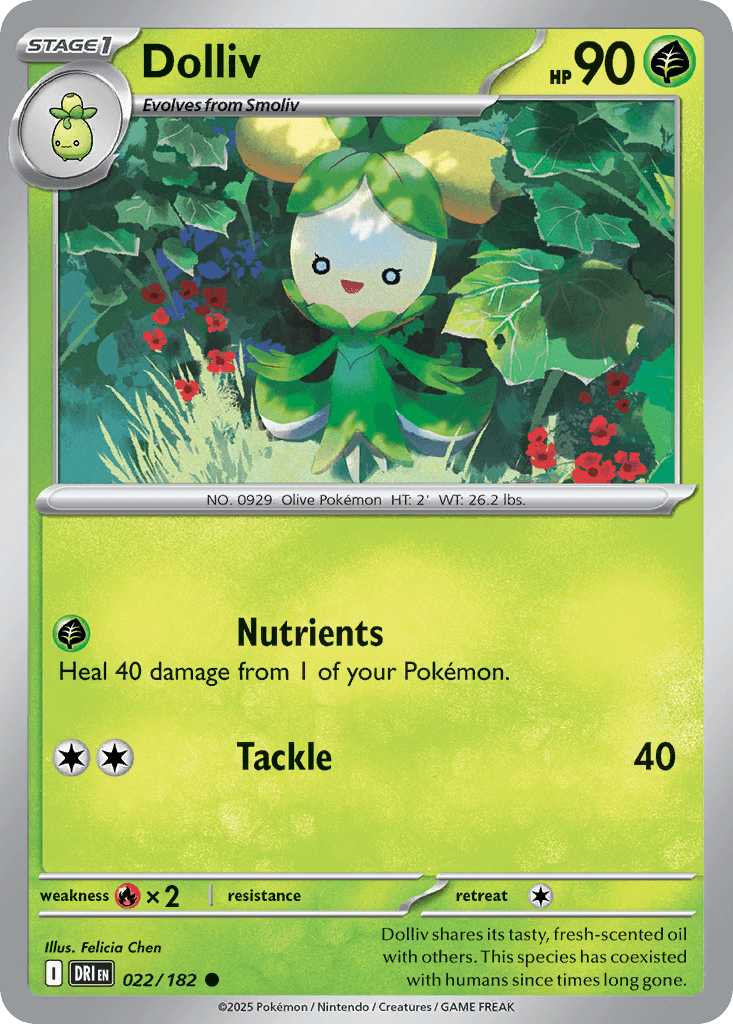 Dolliv Destined Rivals card