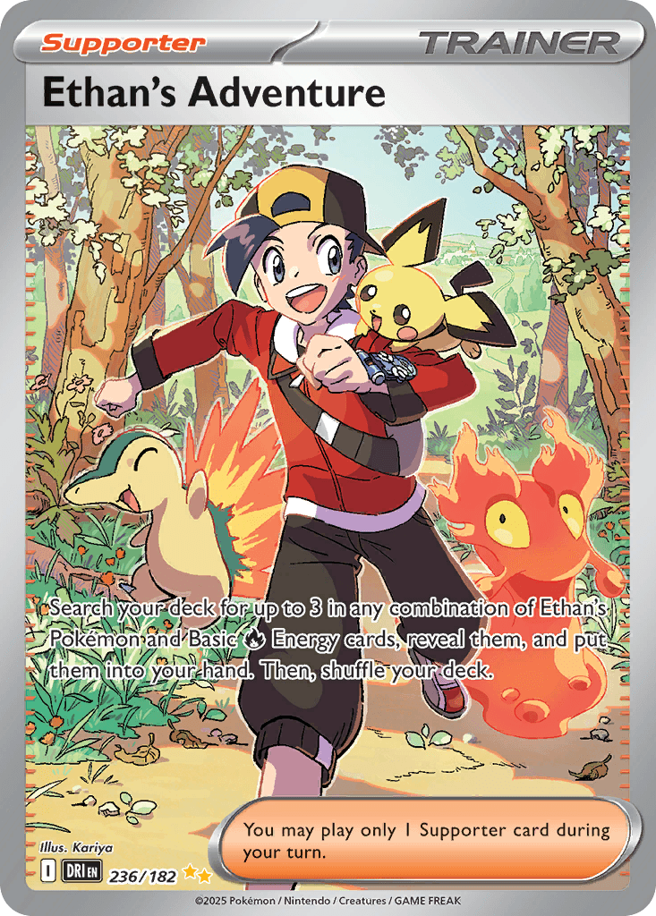 Ethan's Adventure Destined Rivals card