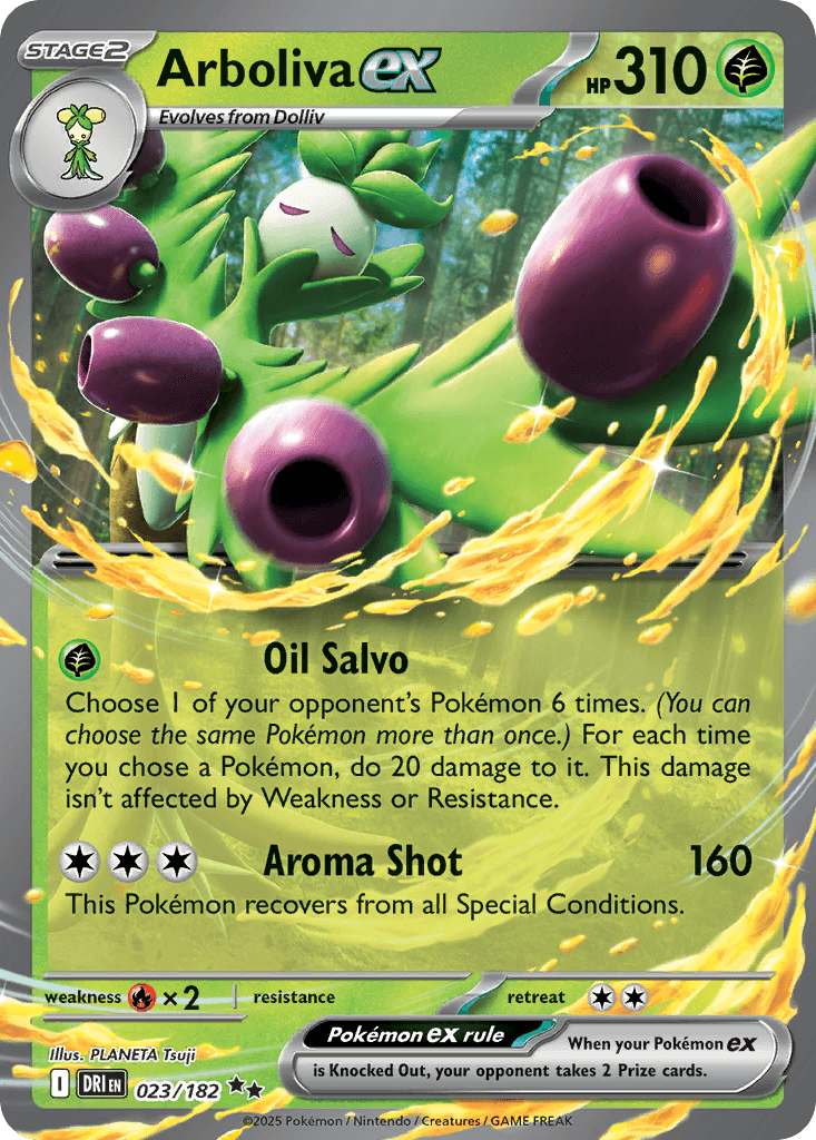 Arboliva ex Destined Rivals card