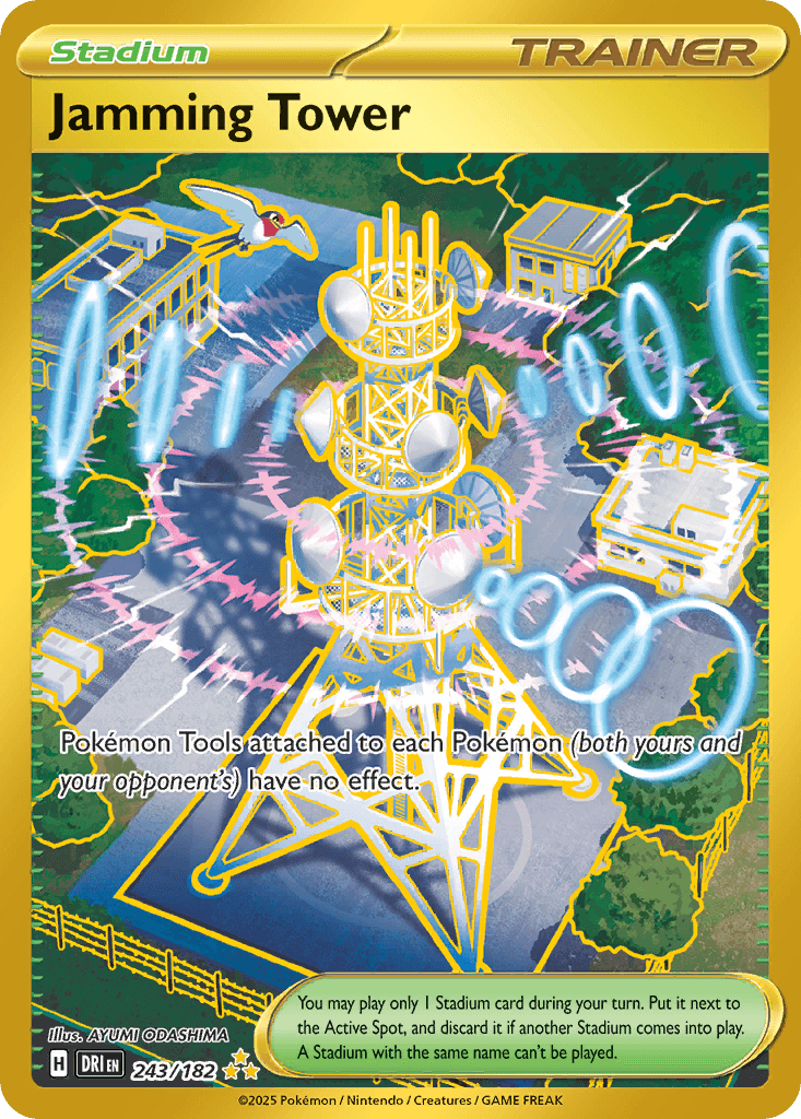 Jamming Tower Destined Rivals card