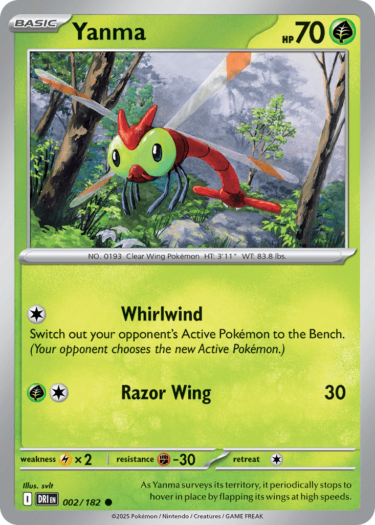 Yanma Destined Rivals card