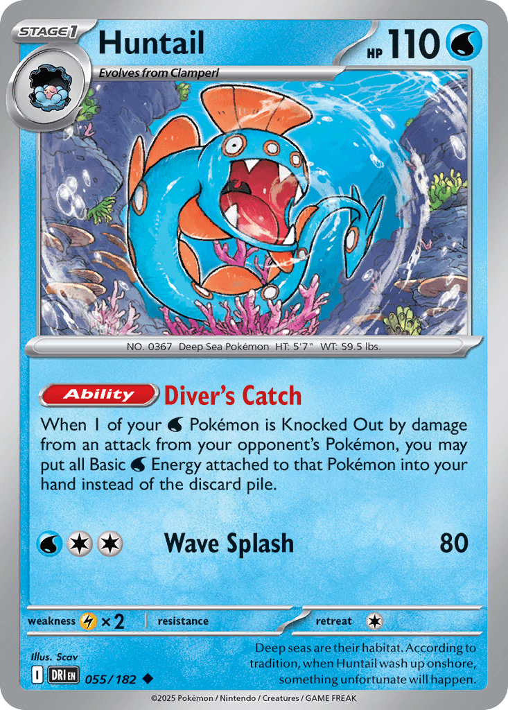 Huntail Destined Rivals card