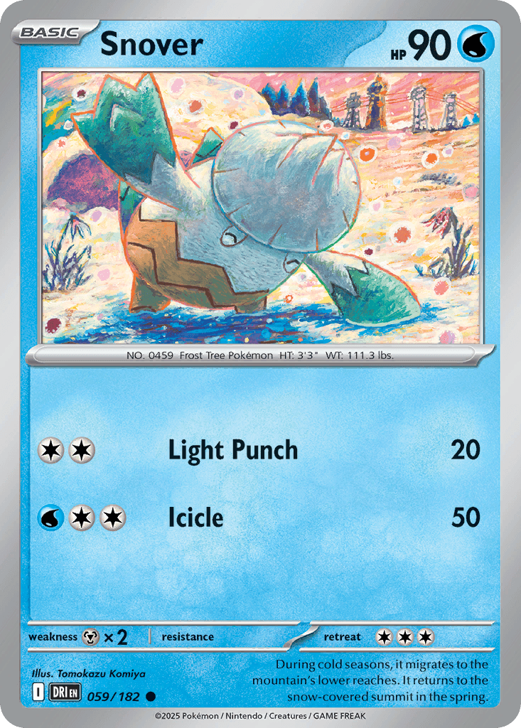 Snover Destined Rivals card