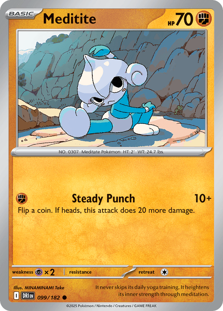Meditite Destined Rivals card