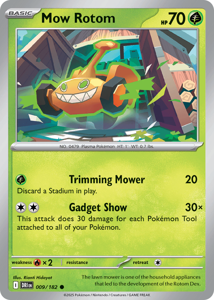 Mow Rotom Destined Rivals card