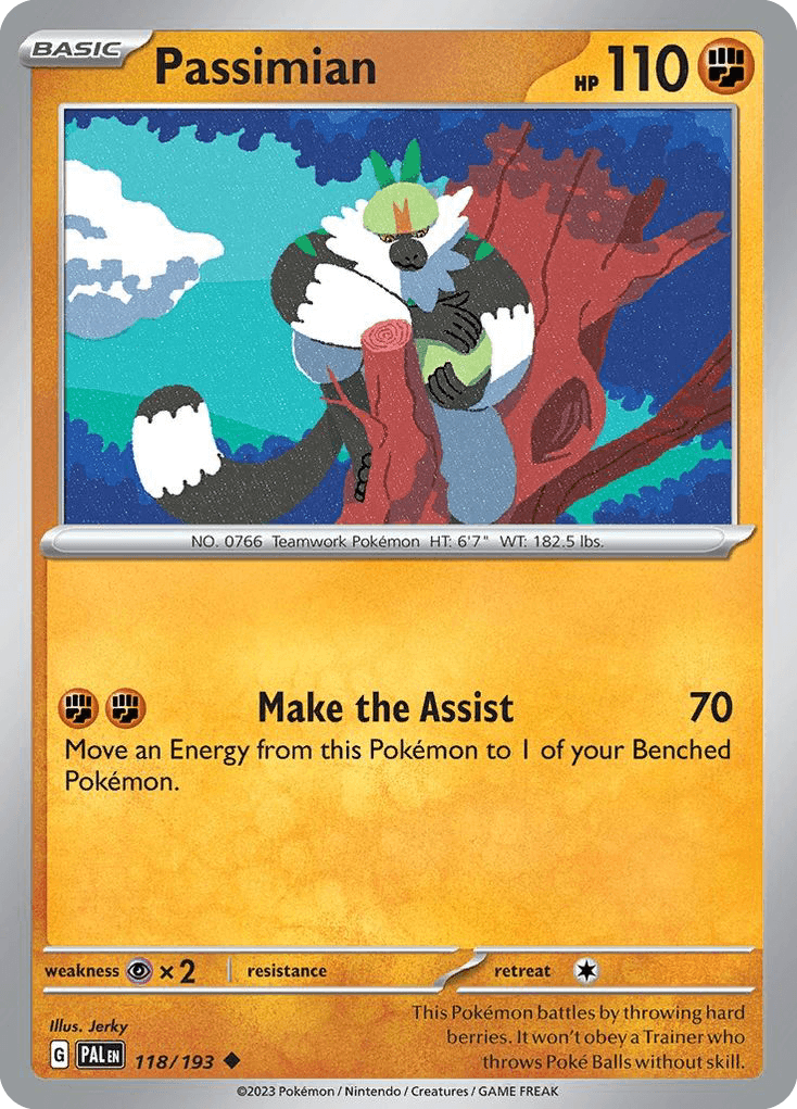 Passimian Paldea Evolved card