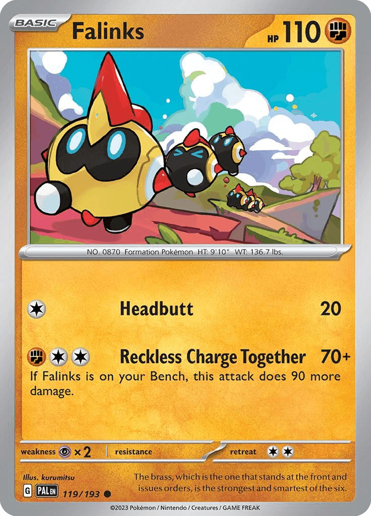Falinks Paldea Evolved card