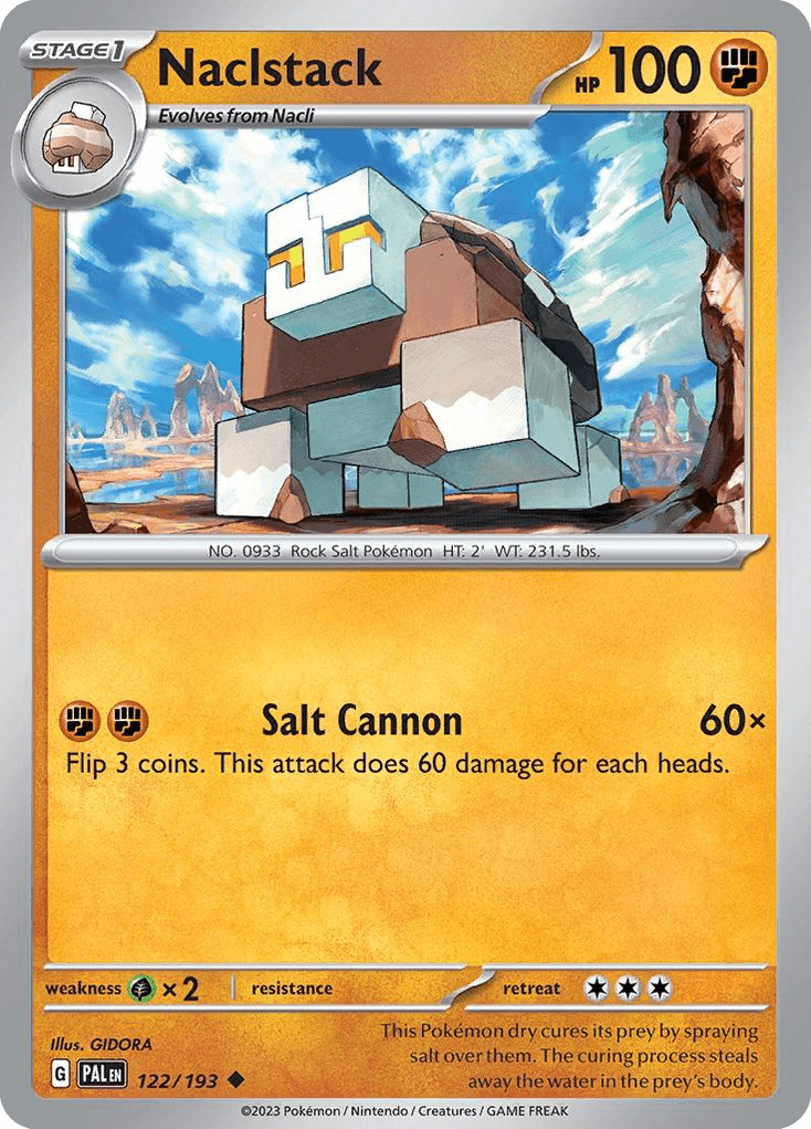 Naclstack Paldea Evolved card