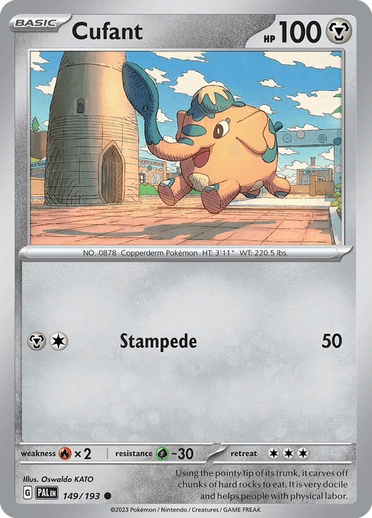 Cufant Paldea Evolved card