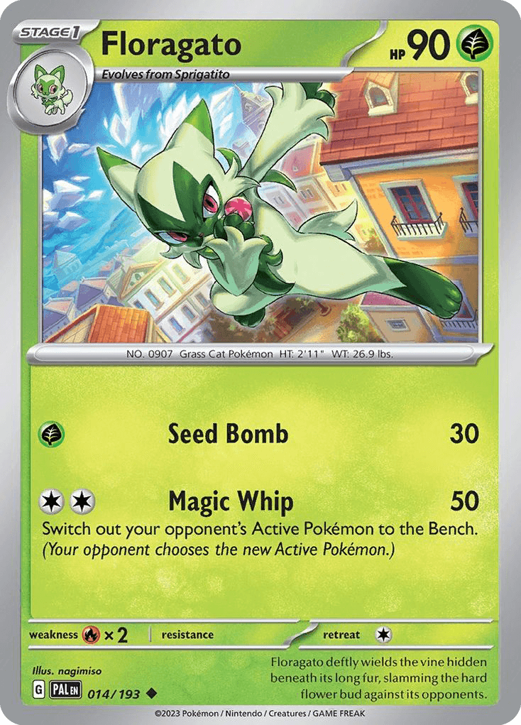 Floragato Paldea Evolved card