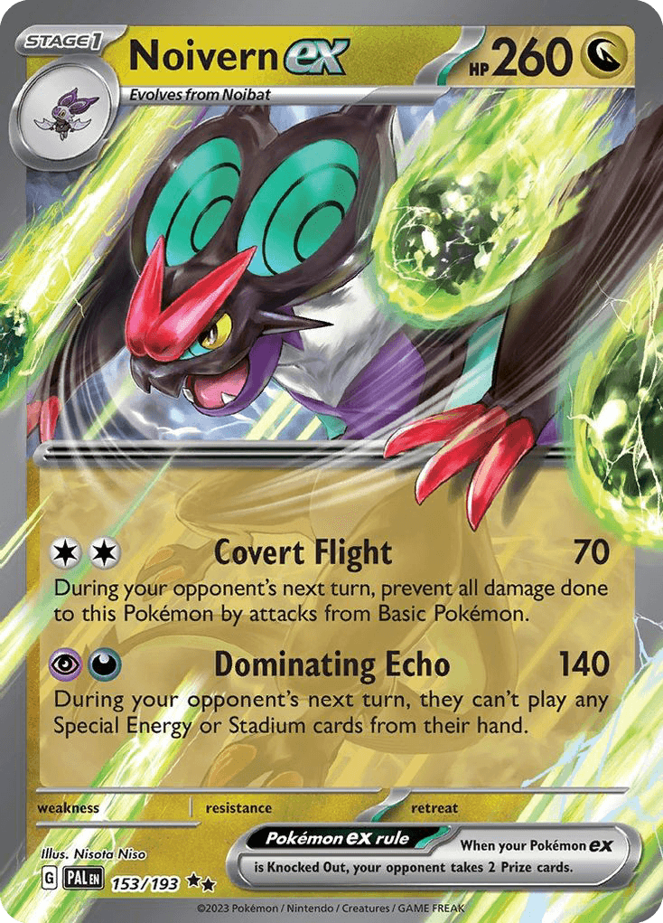 Noivern ex Paldea Evolved card