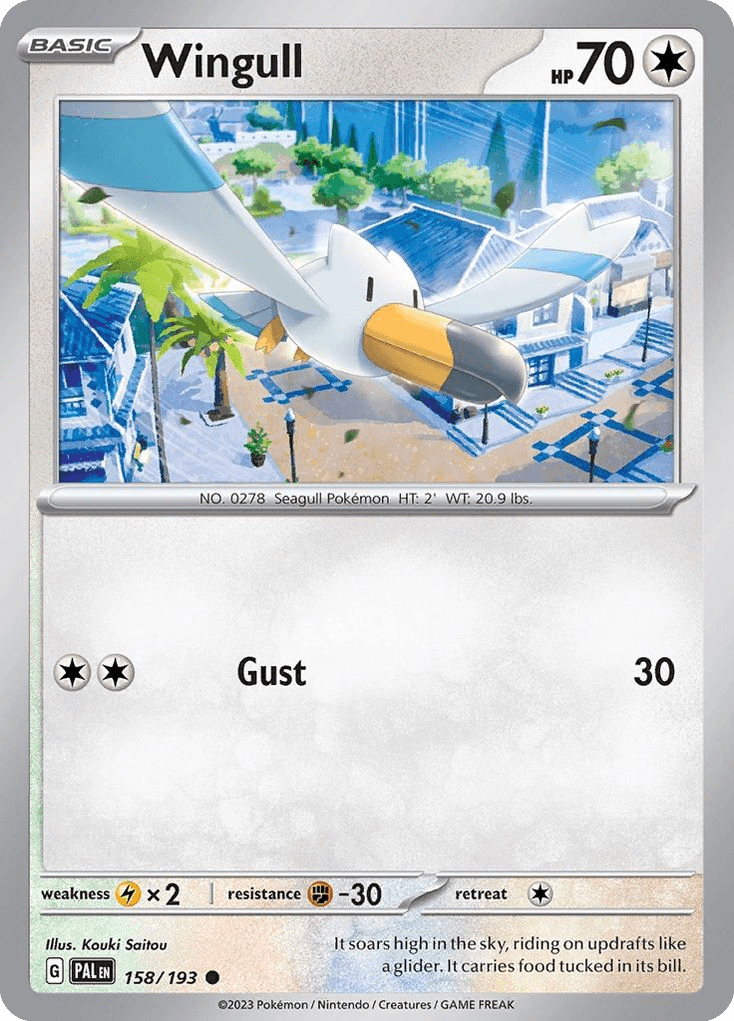 Wingull Paldea Evolved card