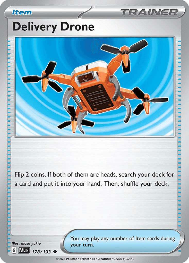 Delivery Drone Paldea Evolved card