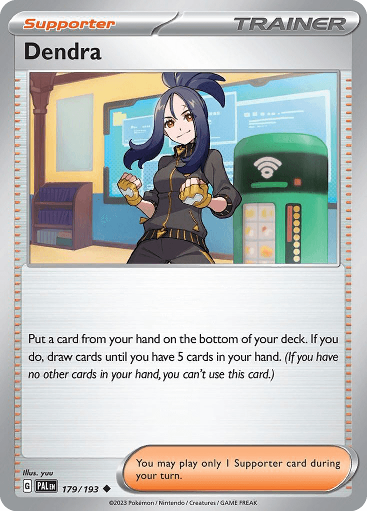 Dendra Paldea Evolved card