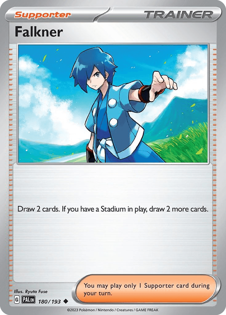 Falkner Paldea Evolved card