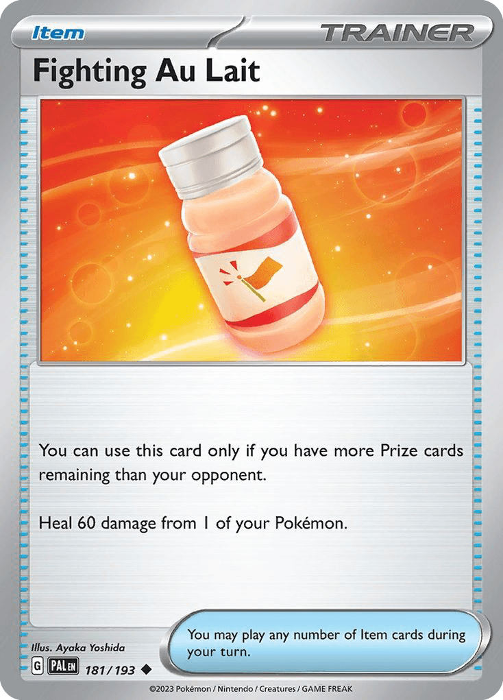 Fighting Au Lait Paldea Evolved card