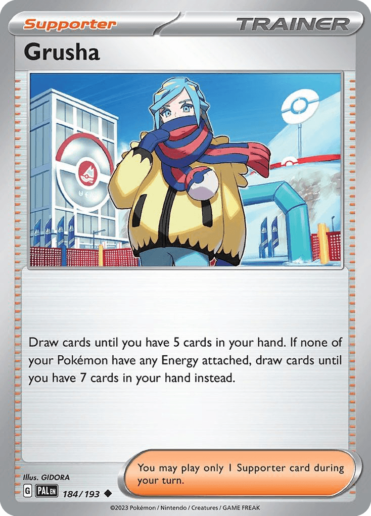 Grusha Paldea Evolved card