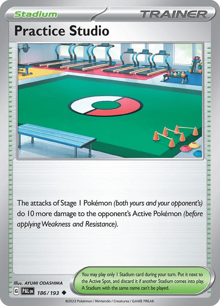 Practice Studio Paldea Evolved card