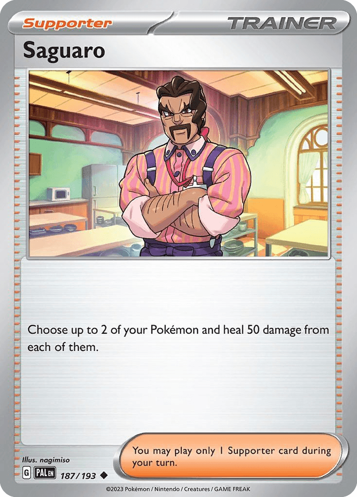 Saguaro Paldea Evolved card