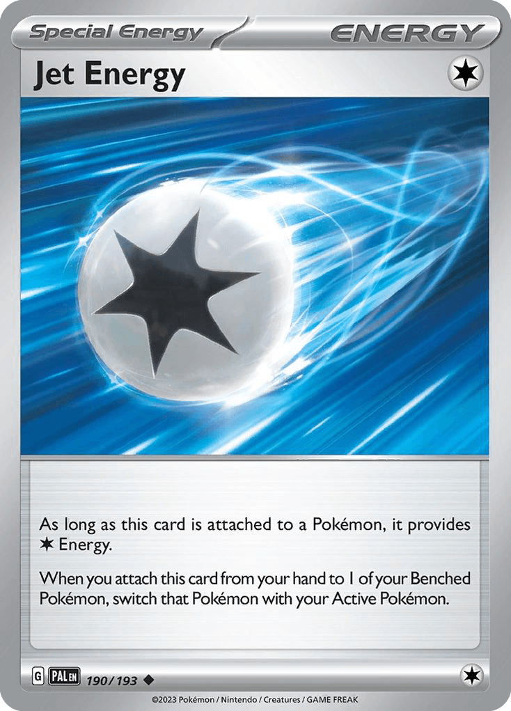 Jet Energy Paldea Evolved card