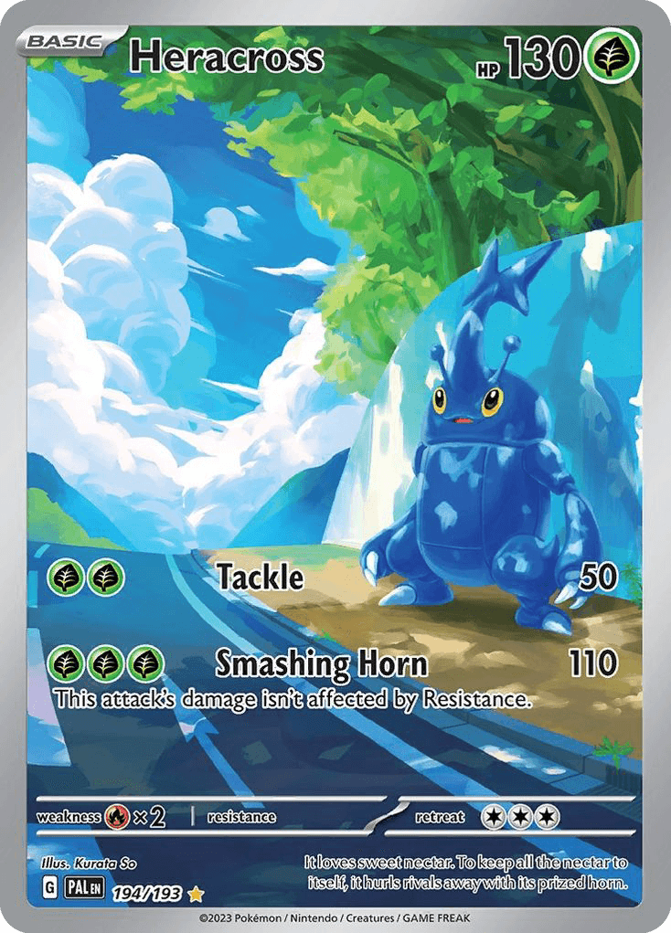 Heracross Paldea Evolved card