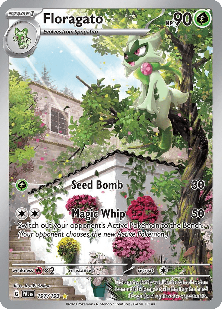 Floragato Paldea Evolved card