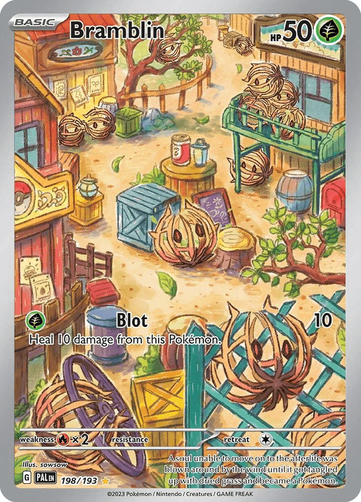 Bramblin Paldea Evolved card