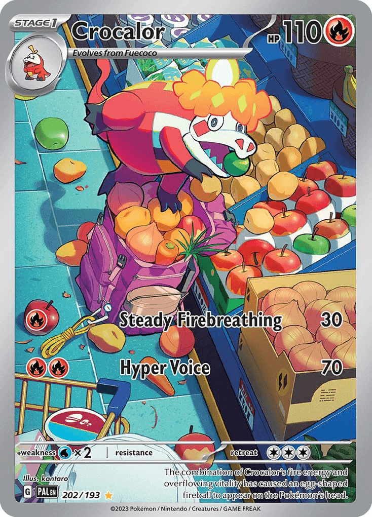 Crocalor Paldea Evolved card
