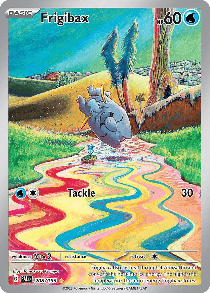 Frigibax Paldea Evolved card