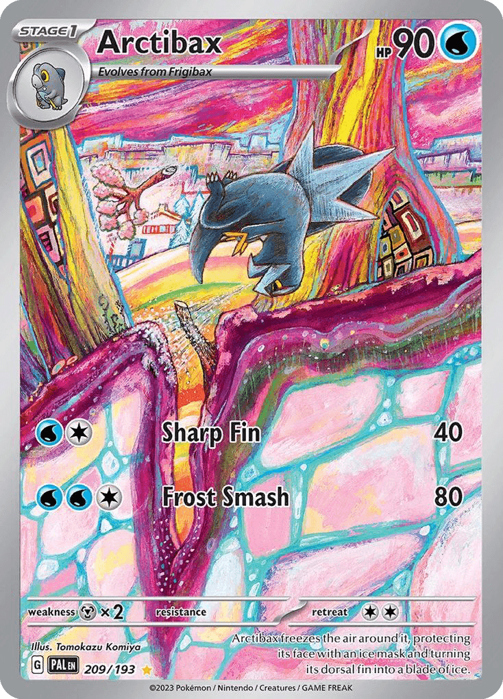 Arctibax Paldea Evolved card