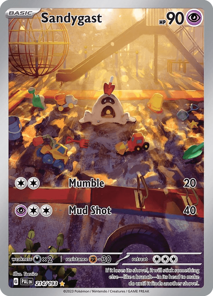 Sandygast Paldea Evolved card