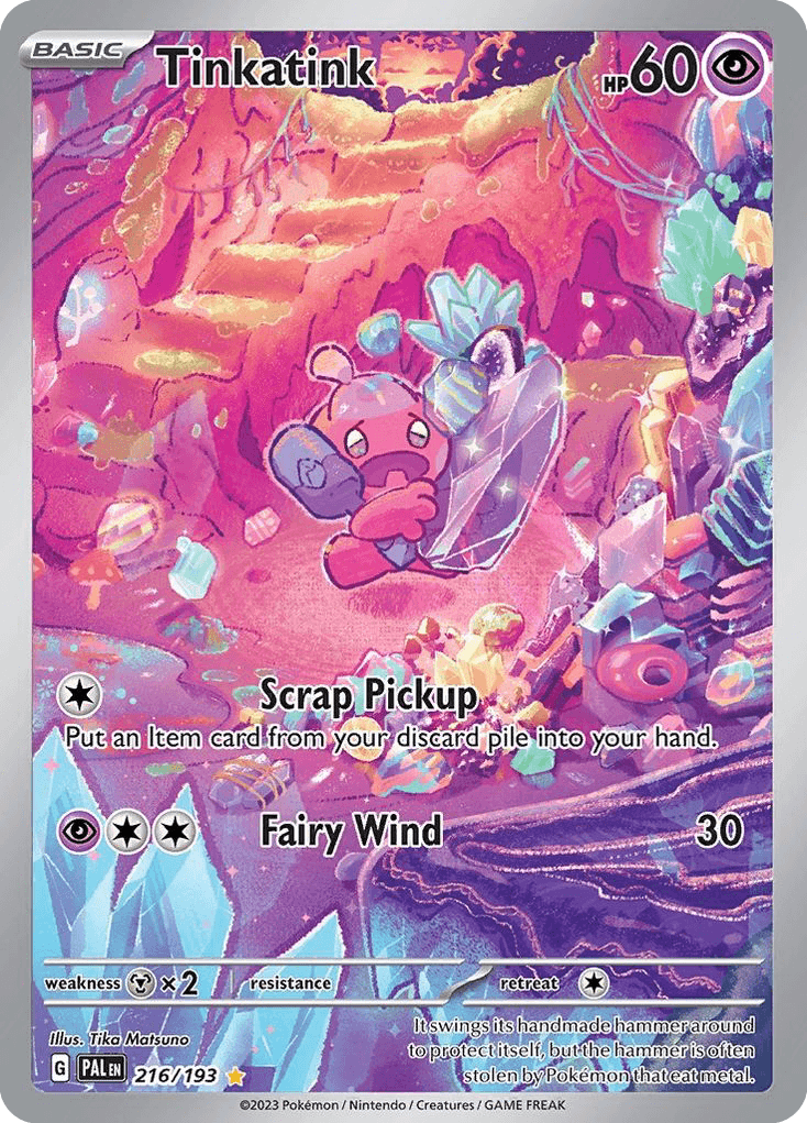 Tinkatink Paldea Evolved card