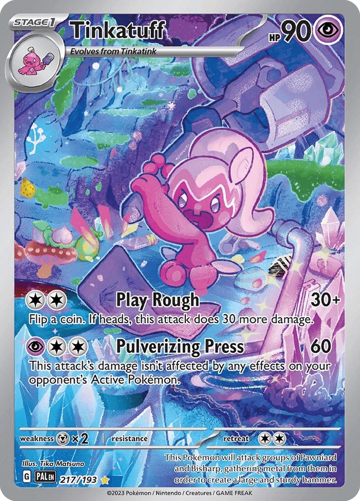 Tinkatuff Paldea Evolved card