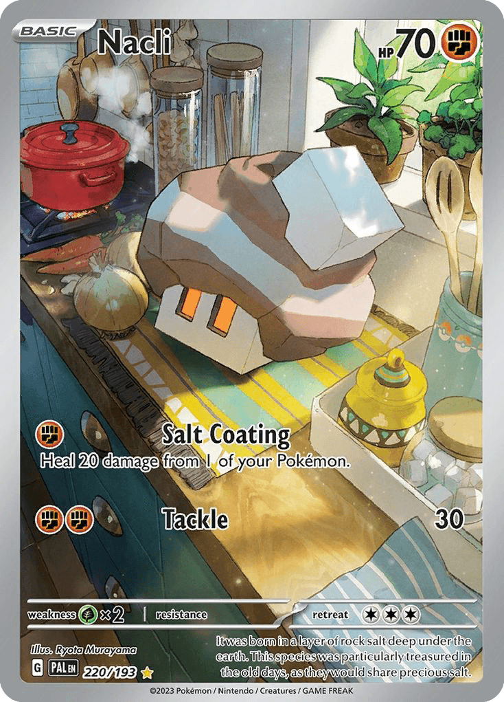 Nacli Paldea Evolved card