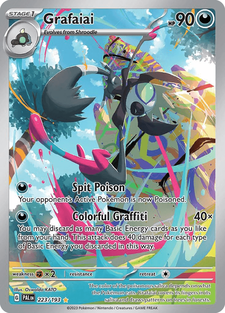 Grafaiai Paldea Evolved card
