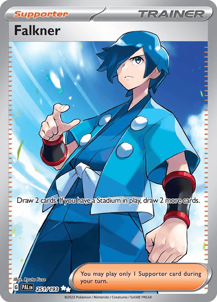 Falkner Paldea Evolved card