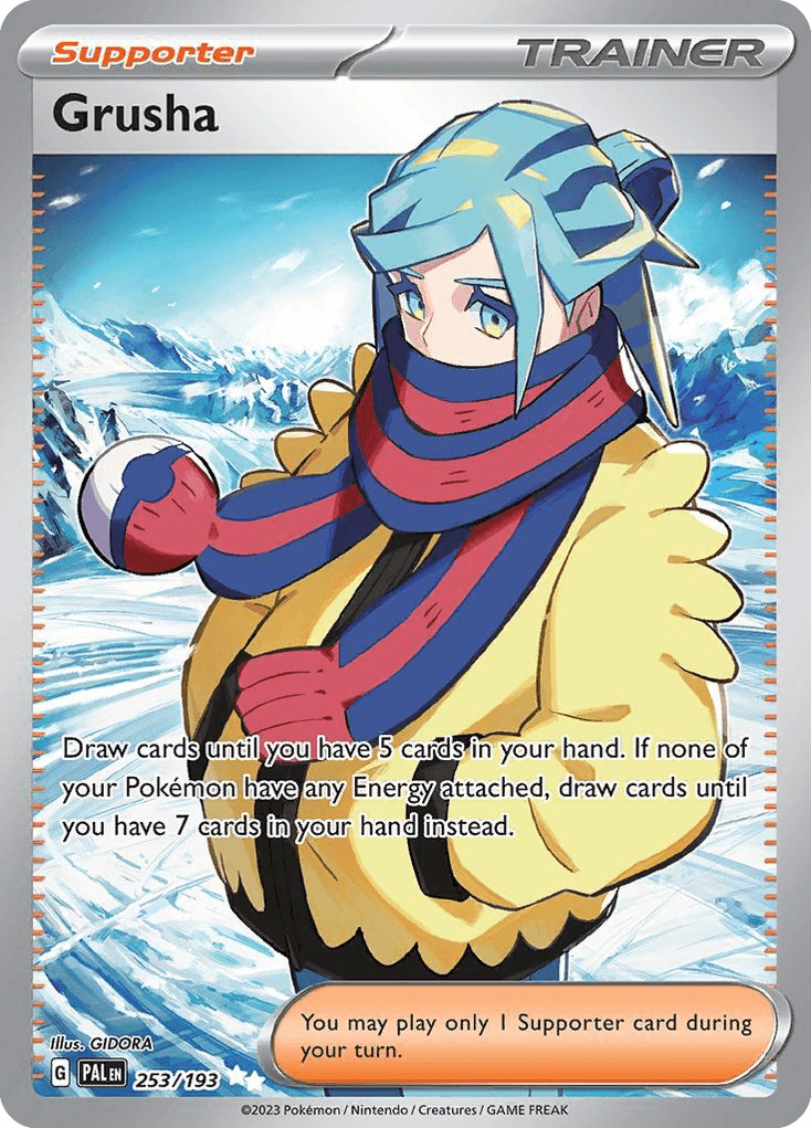 Grusha Paldea Evolved card