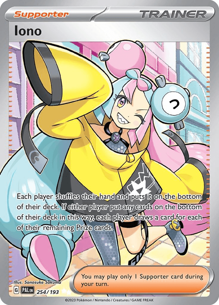 Iono Paldea Evolved card