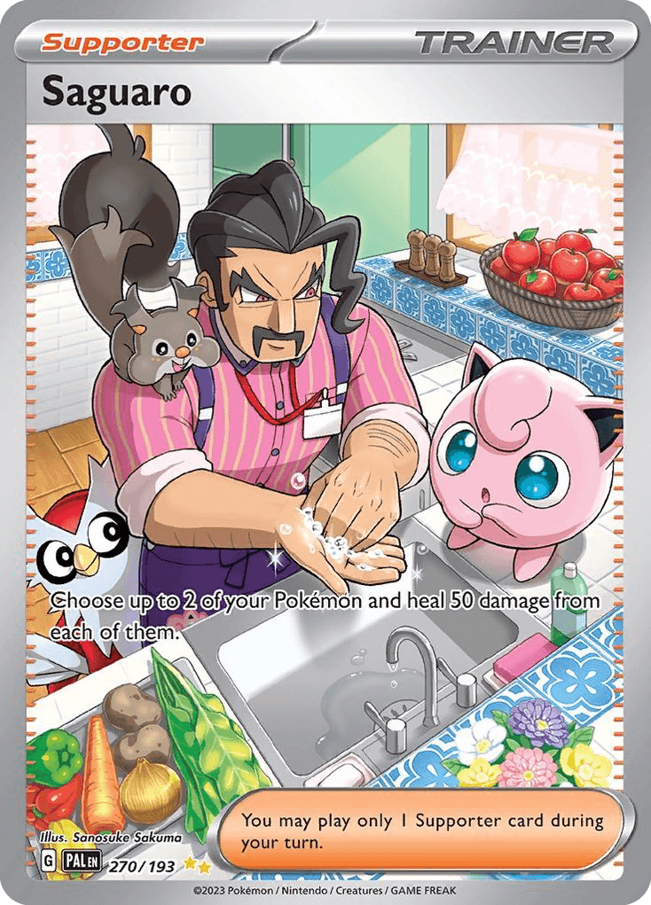 Saguaro Paldea Evolved card