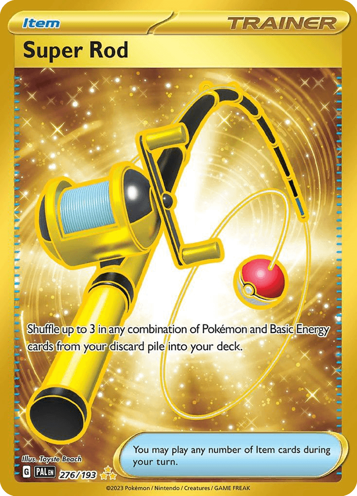 Super Rod Paldea Evolved card