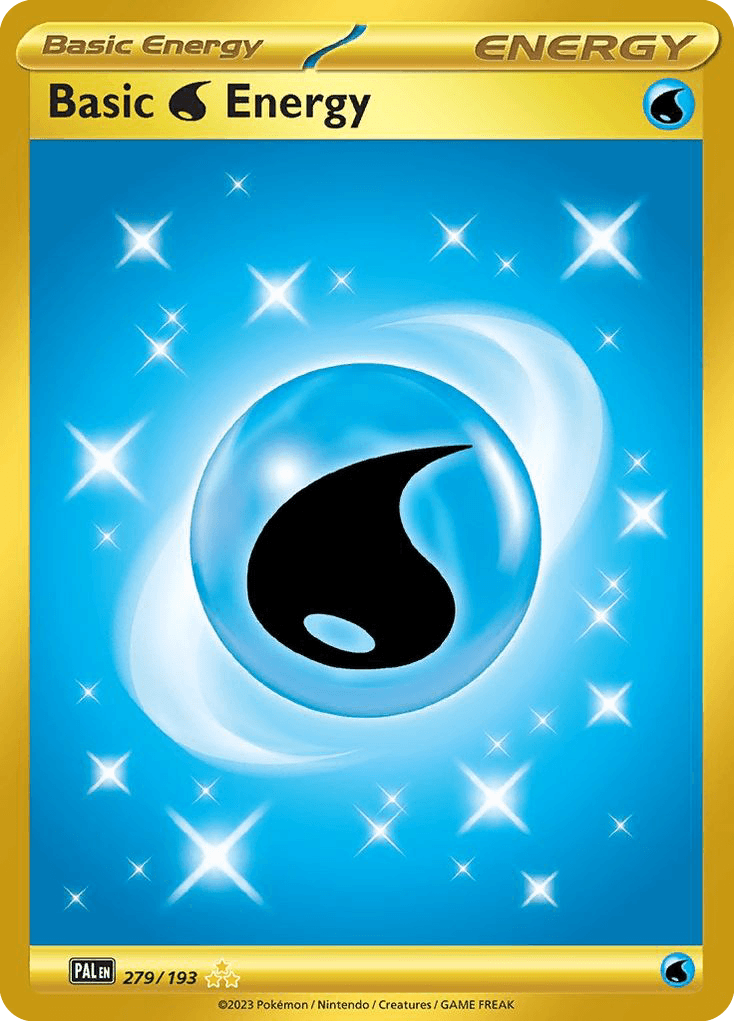 Basic Water Energy Paldea Evolved card