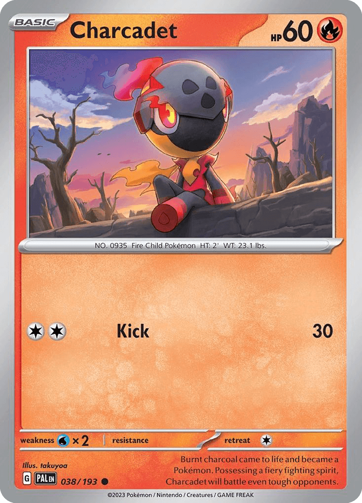 Charcadet Paldea Evolved card