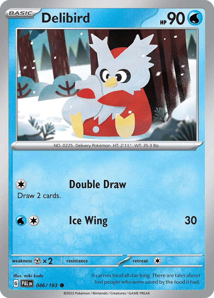 Delibird Paldea Evolved card