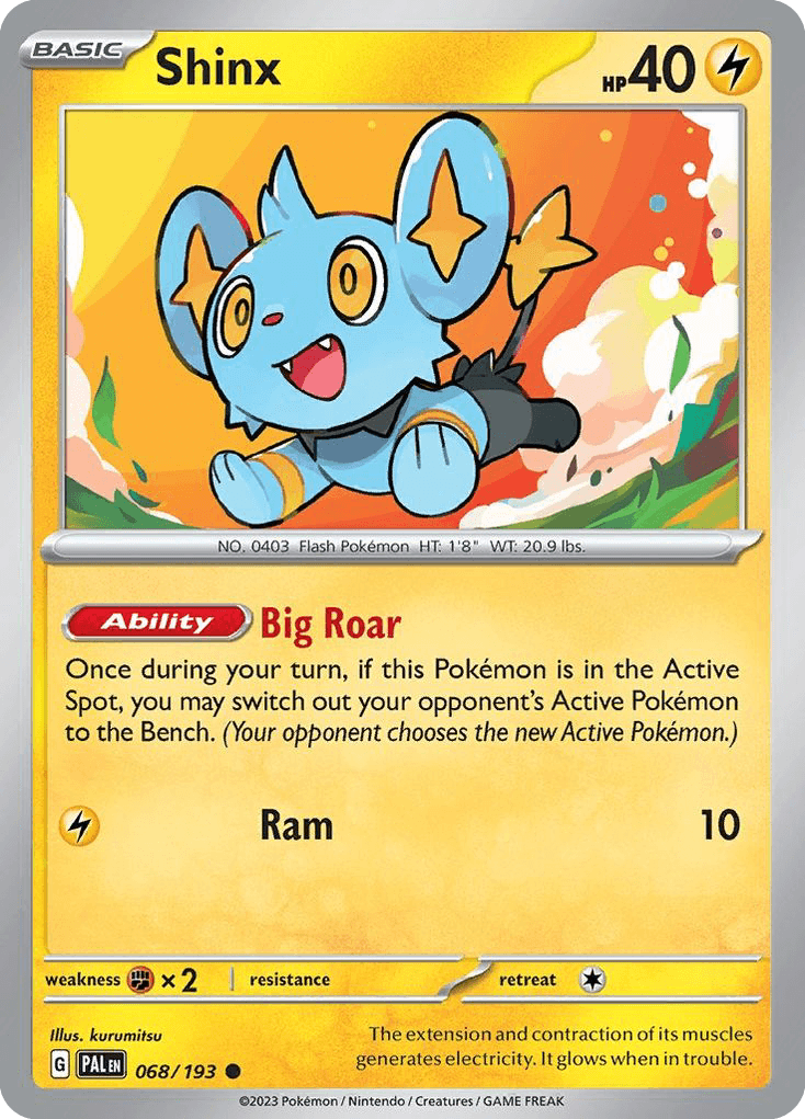 Shinx Paldea Evolved card