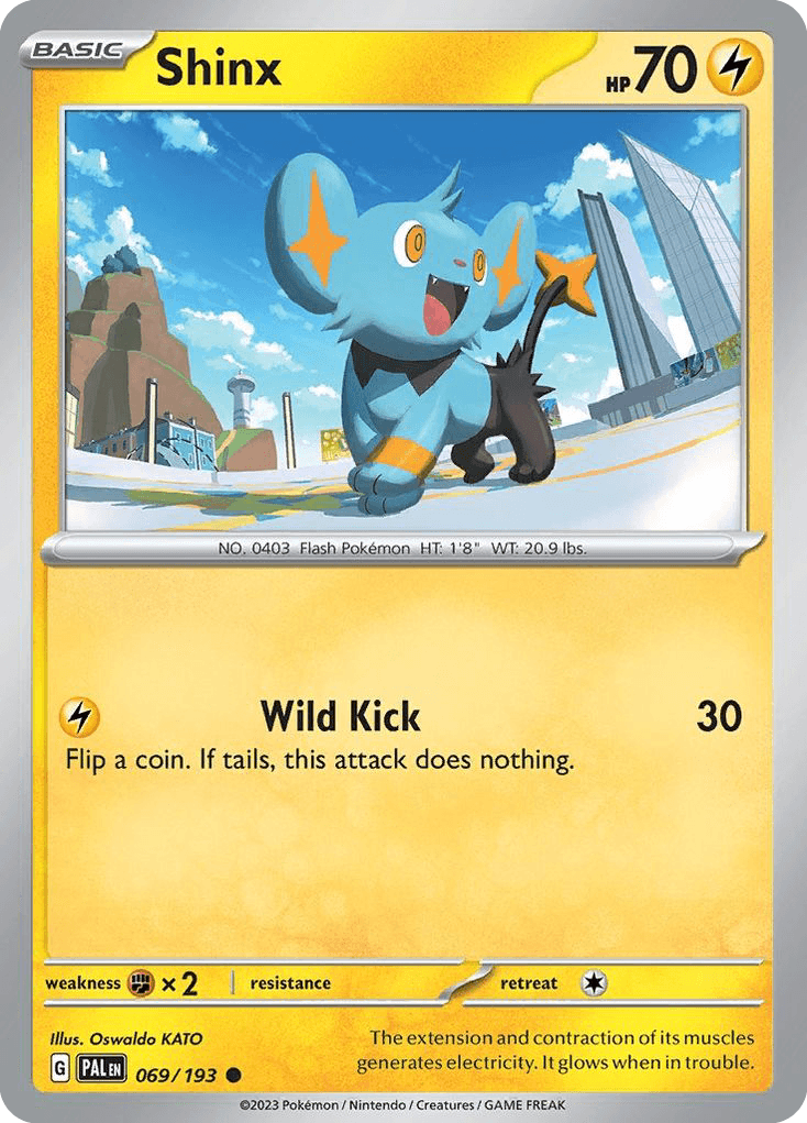 Shinx Paldea Evolved card