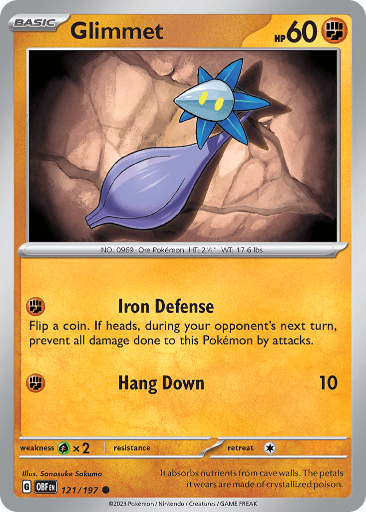 Glimmet Obsidian Flames card